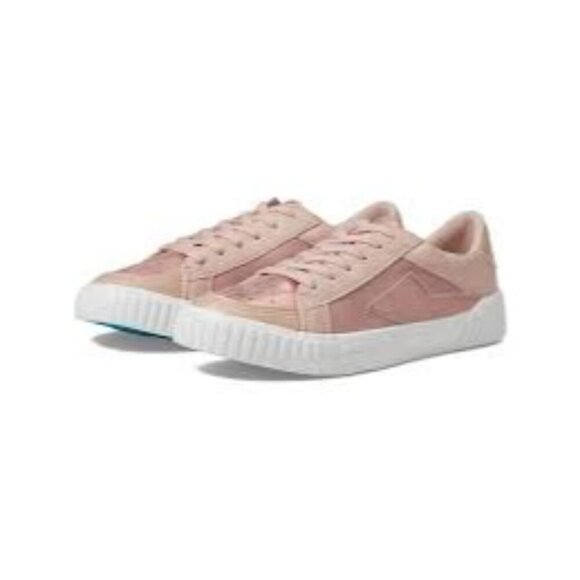 Blowfish Malibu Sneakers NWOT Willa Low Top Pink Orbital Withered Rose Sz 8 - Picture 3 of 10